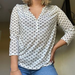 H&M Quarter-sleeve Top